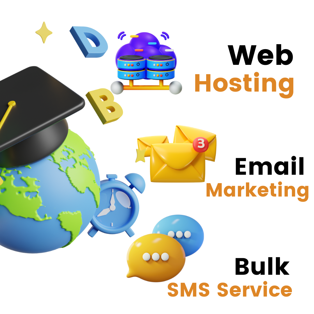 sms email hosting education